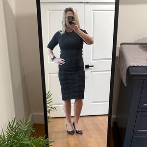 Black Short Sleeve Dress